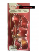 FORMINE TAGLIA PASTA DI ZUCCHERO E BISCOTTI  LINEA KAUFGUT 